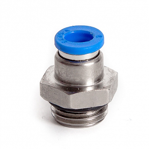 44430 Штуцер соединительный для пневмопривода — DIN, AISI 304