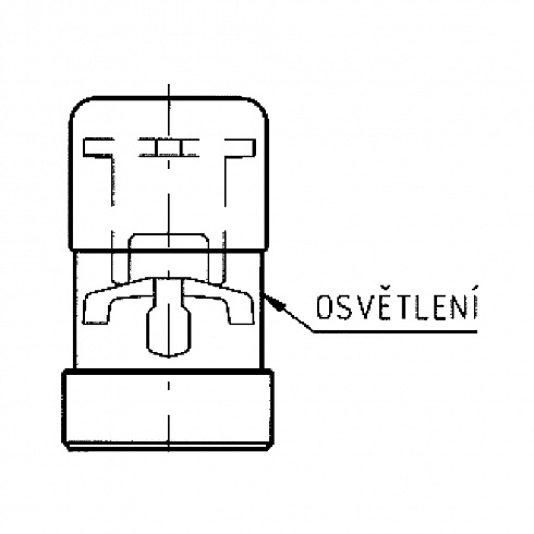 51850 – Подсветка диоптра нержавеющая – AISI 304